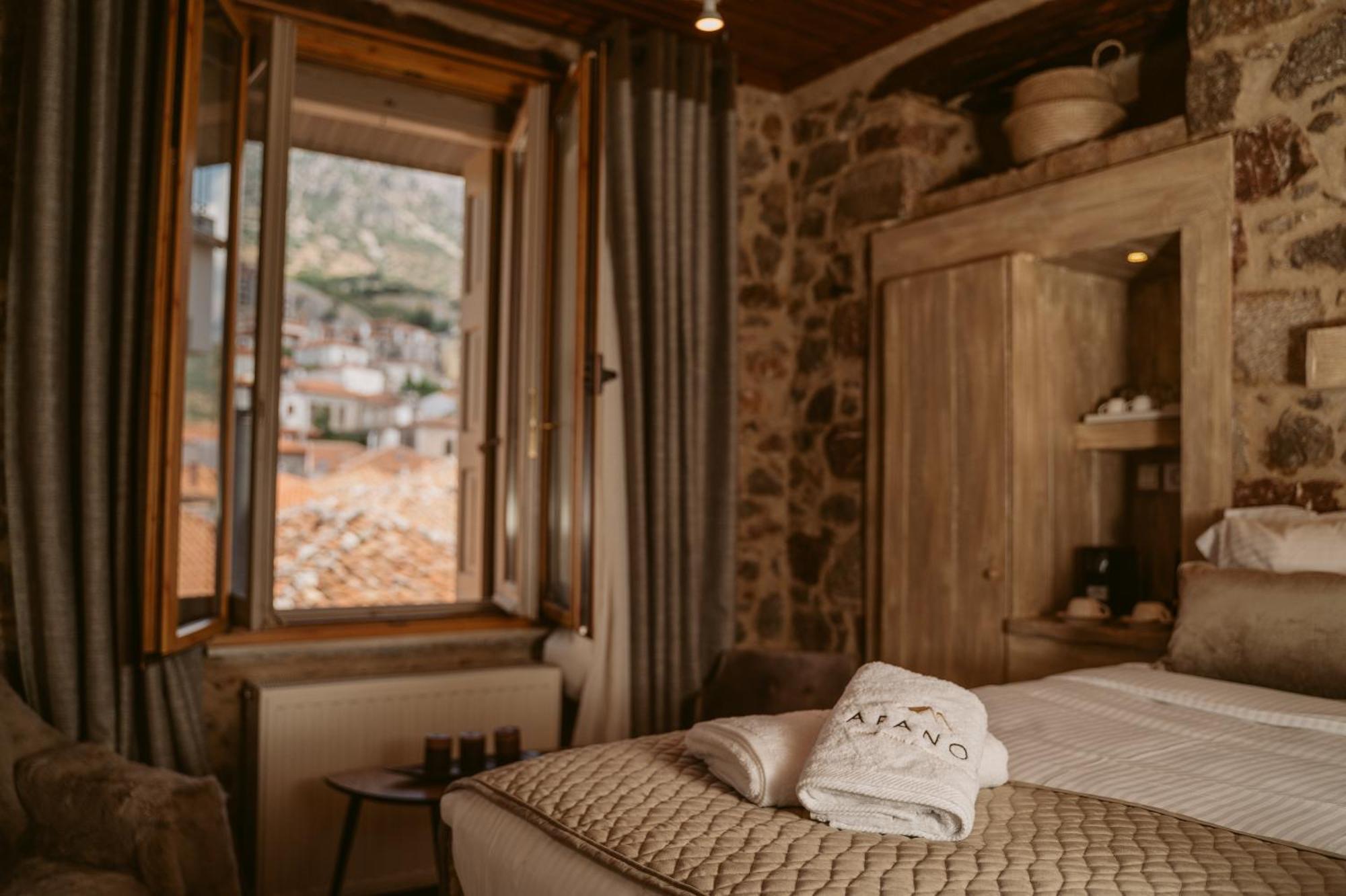 Afanos Guesthouse Arachova Kamer foto