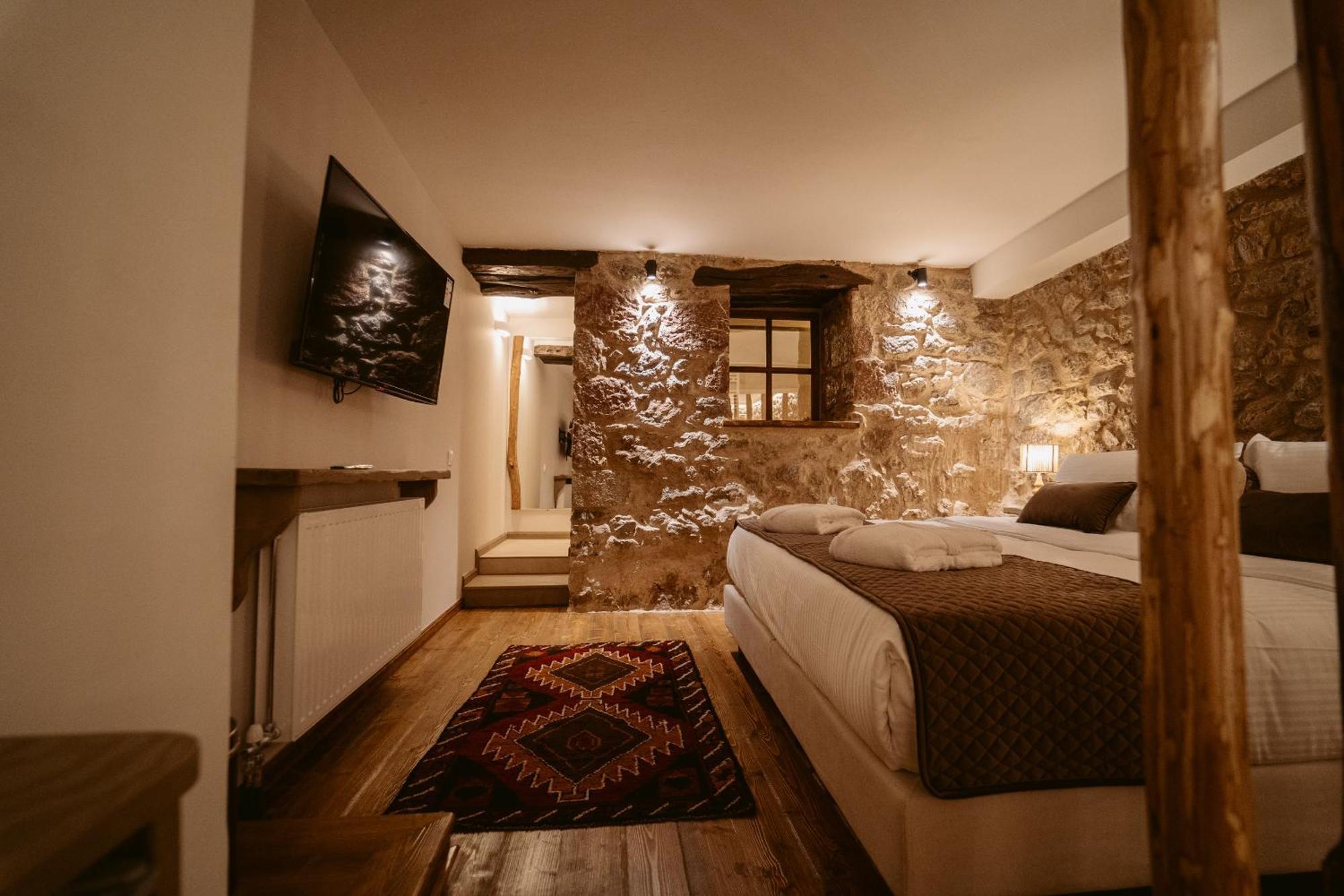 Afanos Guesthouse Arachova Kamer foto