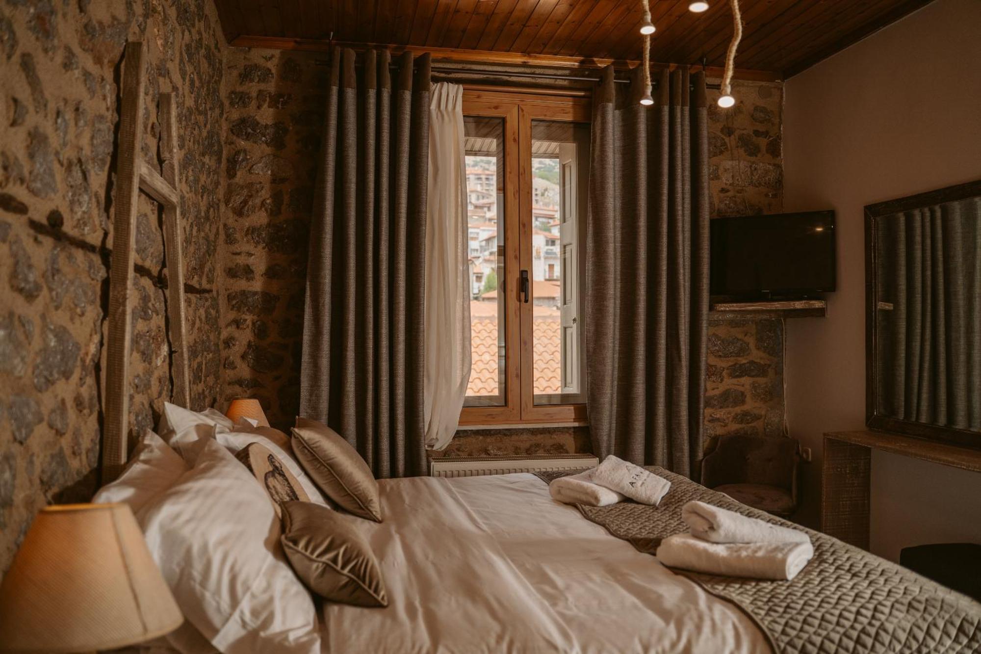 Afanos Guesthouse Arachova Buitenkant foto