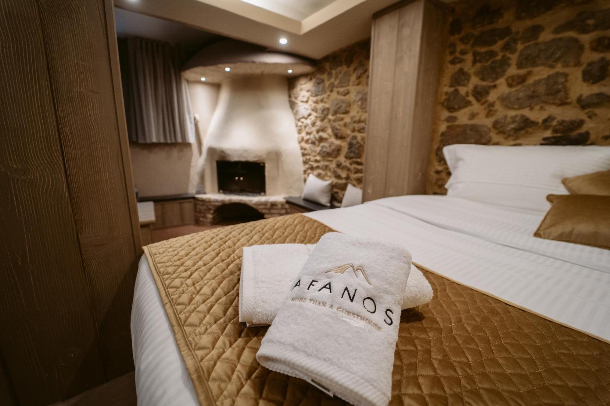 Afanos Guesthouse Arachova Kamer foto