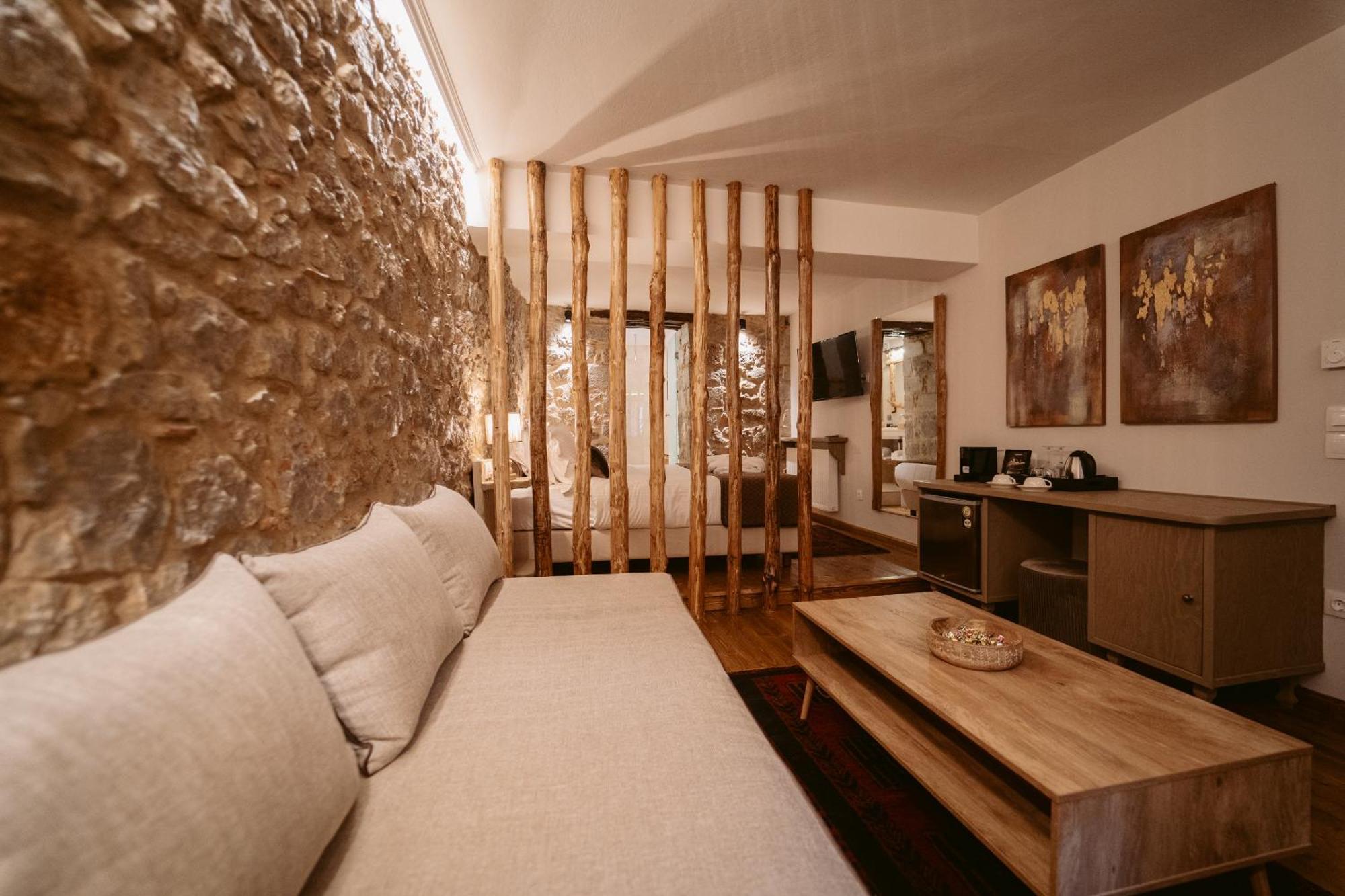 Afanos Guesthouse Arachova Kamer foto