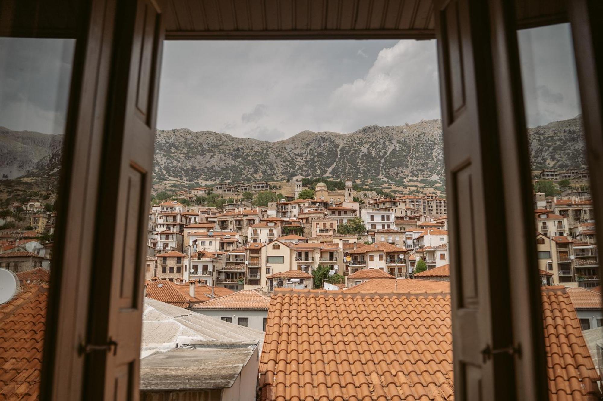 Afanos Guesthouse Arachova Kamer foto