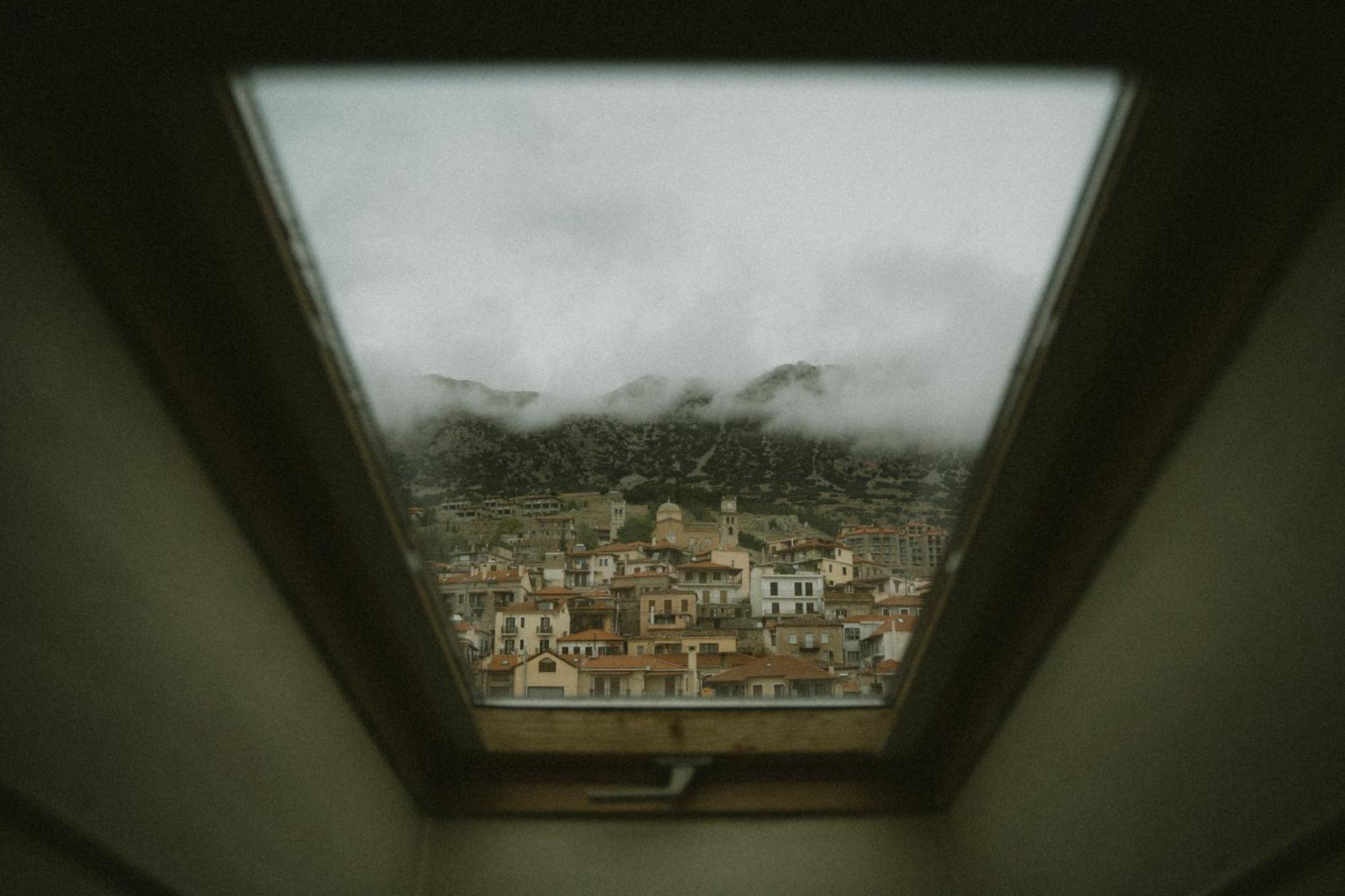 Afanos Guesthouse Arachova Buitenkant foto