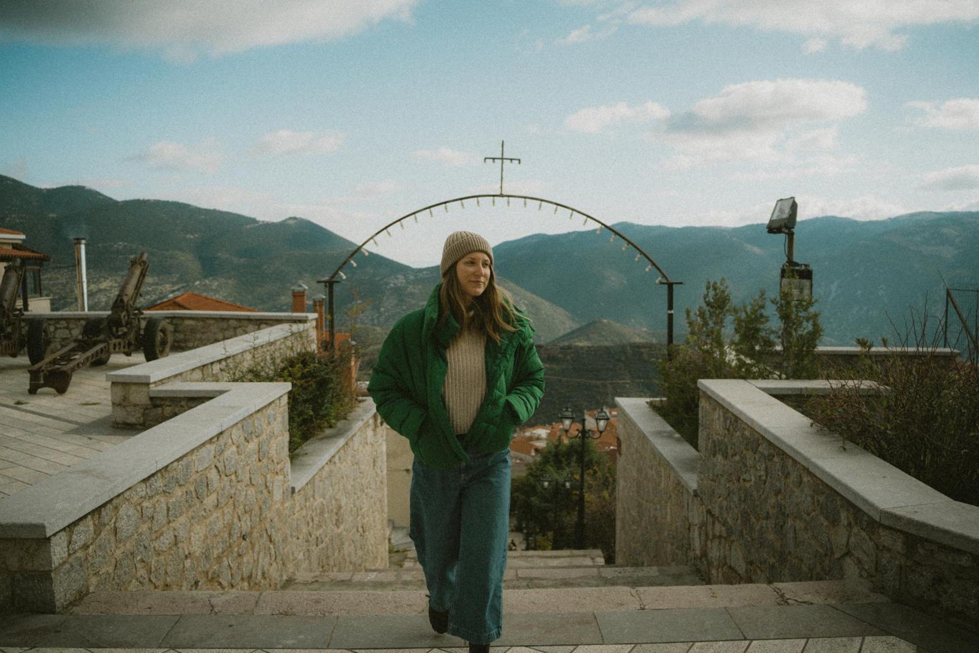 Afanos Guesthouse Arachova Buitenkant foto