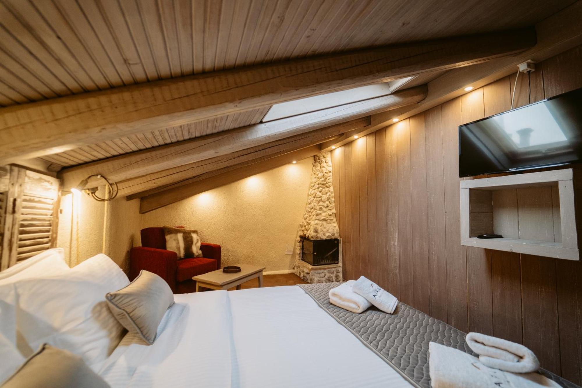 Afanos Guesthouse Arachova Kamer foto