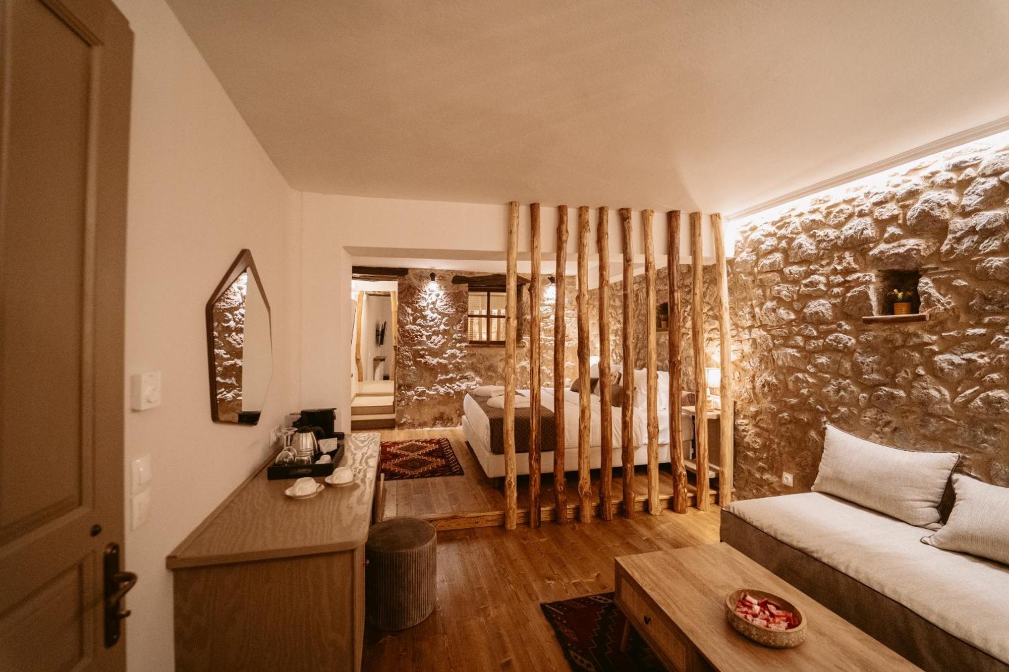 Afanos Guesthouse Arachova Kamer foto